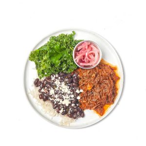 Azuluna Foods Lamb Birria in a staged photo with a white background